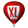 3d-Skizze XL-Ballon C6A